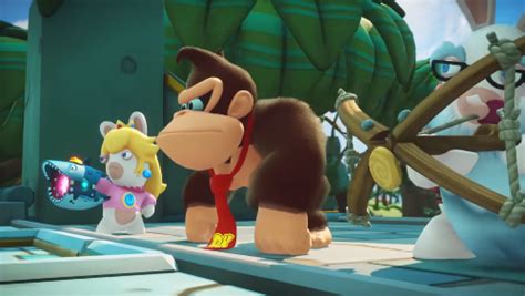 Mario + Rabbids' Donkey Kong Adventure DLC gameplay trailer released - Rocket Chainsaw