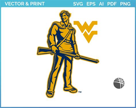 West Virginia Mountaineers - Secondary Logo (2002) - College Sports ...