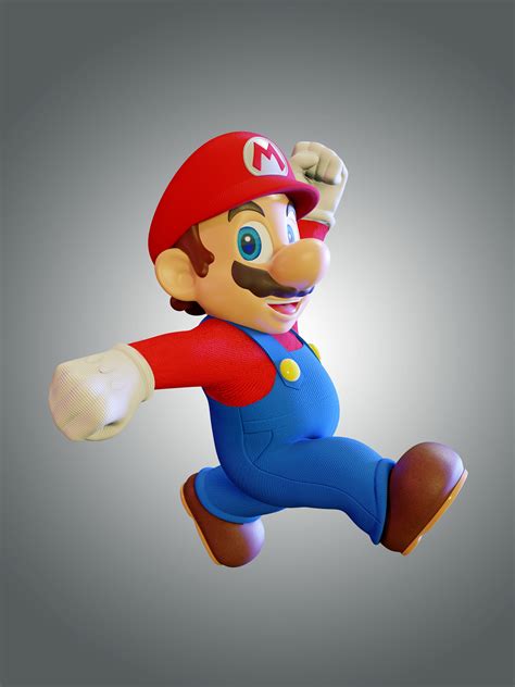 ArtStation - Super Mario 3D model