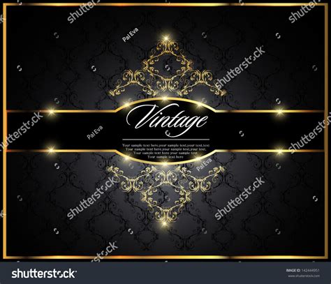 894 Gold Scroll Artwork Border Images, Stock Photos, 3D objects, & Vectors | Shutterstock