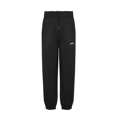 Slazenger | Fleece Pants Junior | Closed Hem Fleece Jogging Bottoms | SportsDirect.com