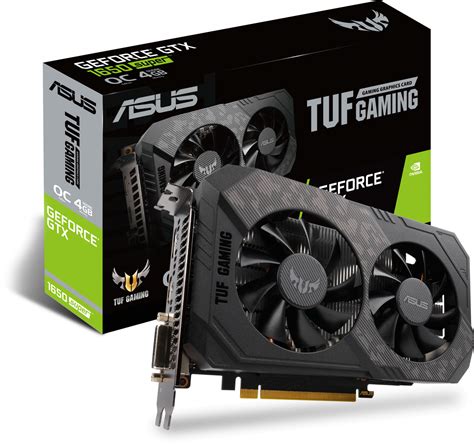 GeForce GTX 1650 SUPER TUF OC 4GB GDDR6 Graphics Card