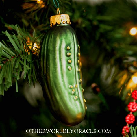 The Christmas Pickle Tradition: A Surprising History and How-to