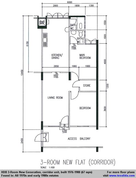 HDB history, photos and floor plan evolution 1930s to 2010s | Teoalida Website | How to plan ...