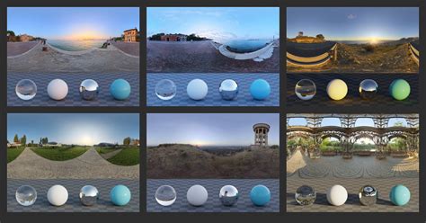 HDRIs: Sunrise-sunset > Urban > Outdoor > Nature • Poly Haven