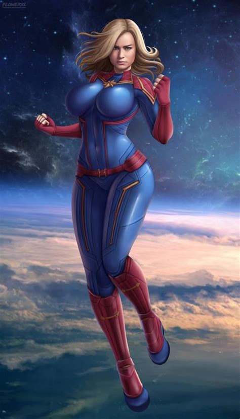 Captain Marvel by Flowerxl on DeviantArt | Marvel girls, Marvel women, Marvel superheroes