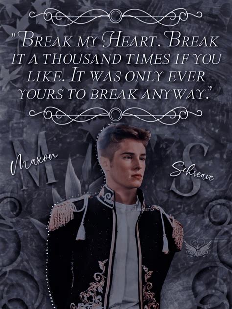 Wallpaper Maxon Schreave Aesthetic Maxon Schreave Quote The Selection The Elite The One The Heir ...