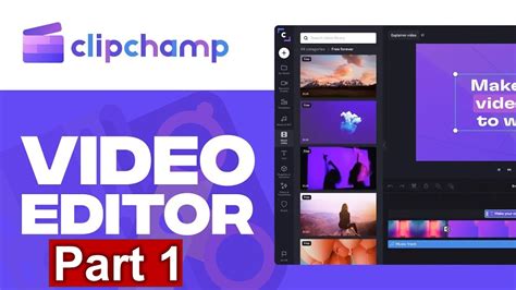 Video Editing with Clipchamp for Complete Beginners - Introduction ...