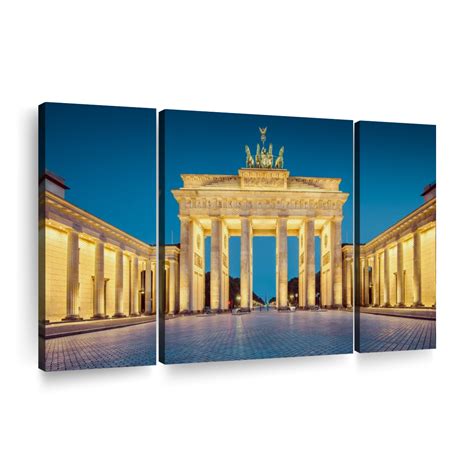 Brandenburg Gate Glow Wall Art | Photography