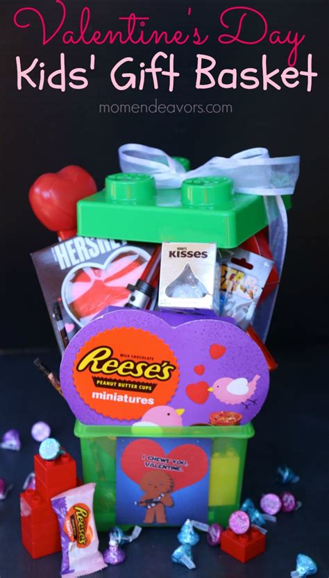 Fun Valentine's Day Gift Basket for Kids - Mom Endeavors