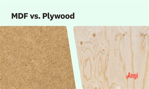 MDF Vs Plywood: Choosing The Right Wood For Your Project