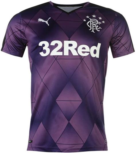 Purple Rangers Strip 2015-16 Puma Glasgow Rangers 3rd Jersey 15-16 ...