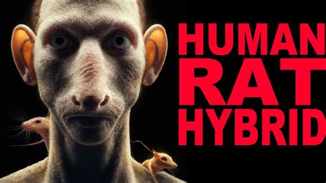 HUMAN RAT HYBRIDS! Stanford Laboratory Rat Human Brain Hybridization ...