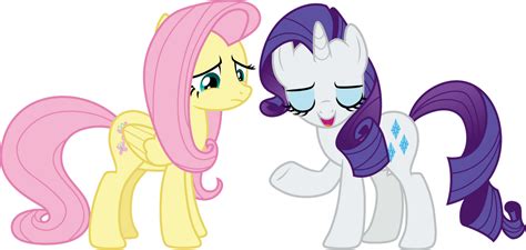 Rarity talking to Fluttershy 2 by CloudyGlow on DeviantArt