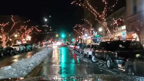 Coeur D'alene Downtown Christmas Lights - YouTube