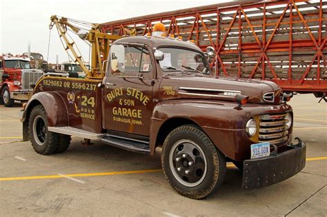 1948 Ford classic wrecker #vintageflatbed | Tow truck, Ford pickup trucks, 1952 ford truck