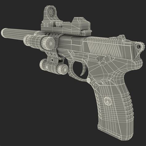 toy gun 3d model