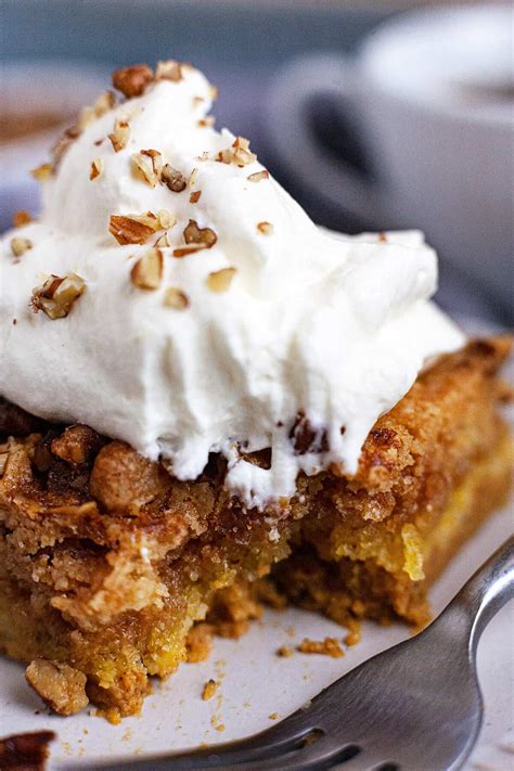 Pumpkin Crunch Cake | Foodtasia