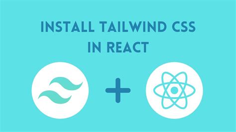 🔴 Install tailwind css with create react app | Setup react project with ...