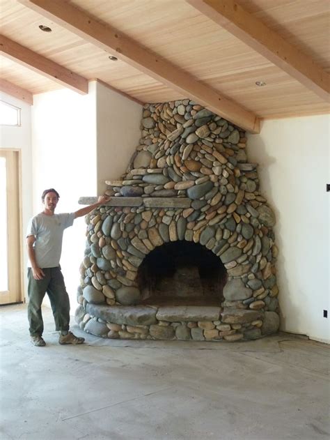 Rockwork — Eckerman Studios | Fireplace, Rustic house, Fireplace design