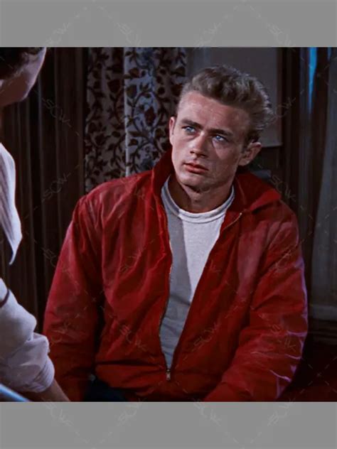 Rebel Without A Cause James Dean Red Jacket | Jim Stark Jacket