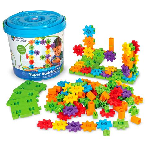 Learning Resources Gears! Gears! Gears! Super Building Toy Set Puzzle ...