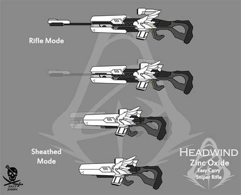 Headwind - Zinc Oxide by JollyJoseph.deviantart.com on @DeviantArt Anime Weapons, Sci Fi Weapons ...