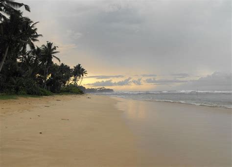 Sunset at Ahangama Beach on the South Coast of South Sri Lanka. Check our blog for full story of ...