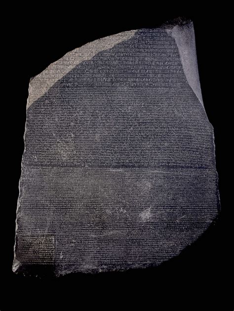 Space in Images - 2002 - 11 - The Rosetta Stone, discovered in 1799