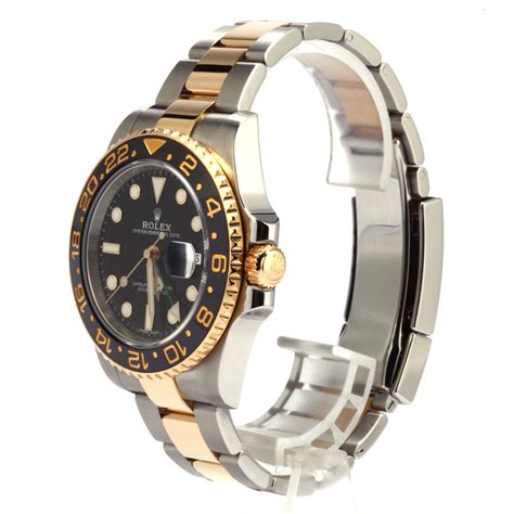 Rolex GMT II Steel & Gold Ceramic Bezel - Best Deals offered at Bob's