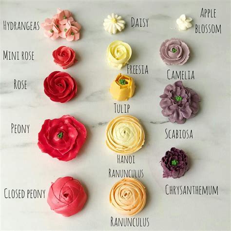 How To Make Frosting Flowers Without A Rose Nail