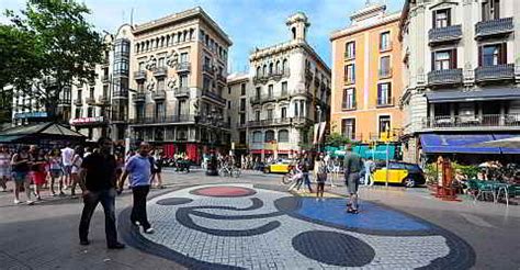 Las Ramblas, Barcelona's famous promenade