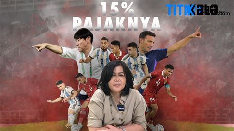 Pajak Hiburan Pertandingan Sepakbola Argentina Vs Indonesia Sedang Dihitung Bapenda DKI ...