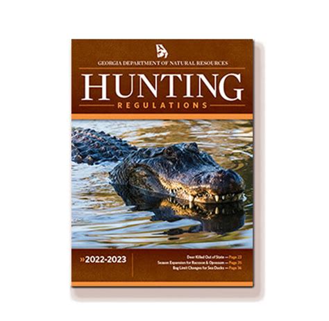 Ga DNR's 2022-23 Hunting Seasons & Regulations Guide - AllOnGeorgia