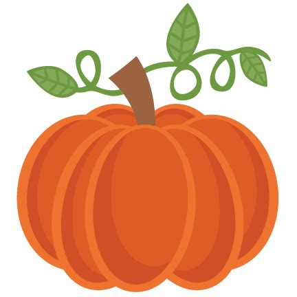 Fall Pumpkin SVG scrapbook cut file cute clipart files for silhouette cricut pazzles free svgs ...