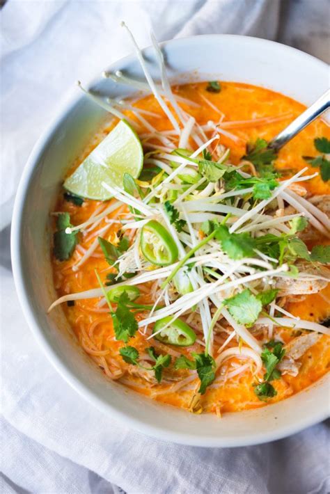 Laksa Soup - A Malaysian Coconut Curry Soup