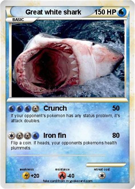 Pokémon Great white shark 10 10 - Crunch - My Pokemon Card