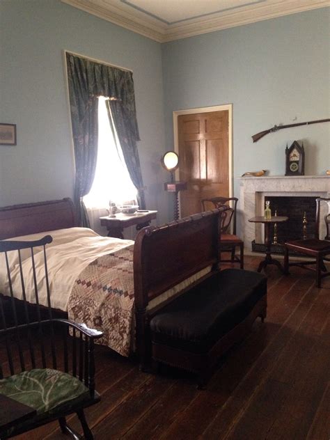 Arlington House ~ Arlington National Cemetery ~ Arlington ~ Virginia ~ Master Bedroom in the ...