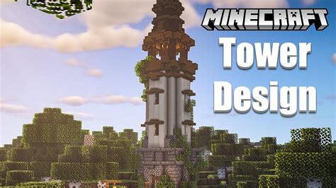 How to Build a Simple Tower in Minecraft [Tutorial] - YouTube