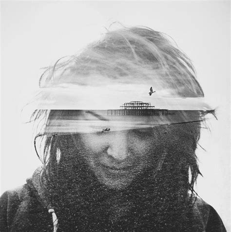 Double Exposure Portraits - Creative Ideas - DesignGrapher.Com