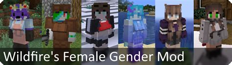 Wildfire's Female Gender Mo... - Mods - Minecraft - CurseForge