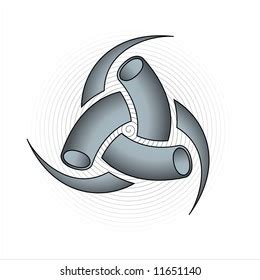 Triple Horn Symbol God Odin Stock Vector (Royalty Free) 11651140 | Shutterstock