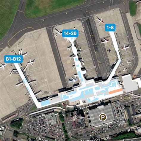 Glasgow Airport Map: Guide to GLA's Terminals