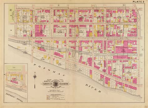 Old survey maps show Georgetown around 1903 – Greater Greater Washington