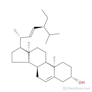 STIGMASTEROL Structure - C29H48O - Over 100 million chemical compounds | CCDDS