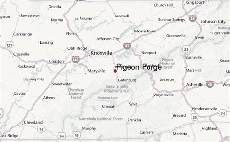 Pigeon Forge Location Guide