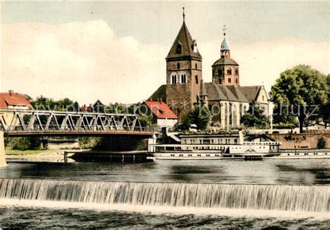 AK / Ansichtskarte Hameln Weser Weserbruecke und Muenster Nr. kc83460 - oldthing: Ansichtskarten ...