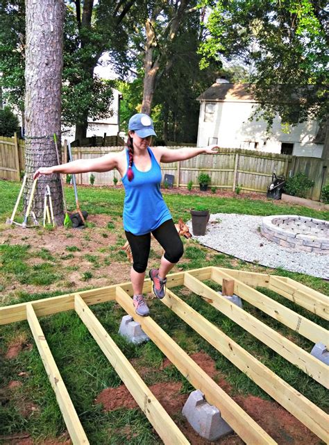 DIY Floating Deck, Part 1: Planning and Layout #backyarddecksfloating | Floating deck, Floating ...