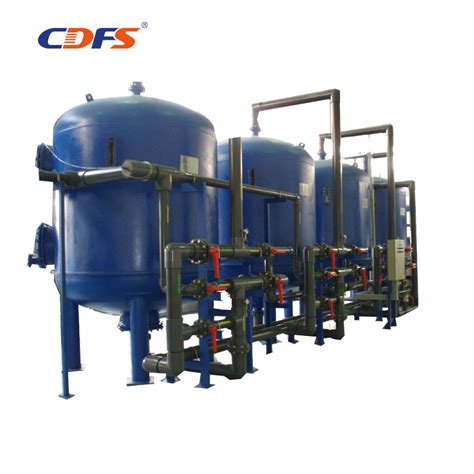 Cdfs Carbon Steel Multi Media Auto Backwashing Sand Filter Auto Sand ...