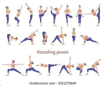 Standing Yoga Poses Royalty-Free Images, Stock Photos & Pictures ...